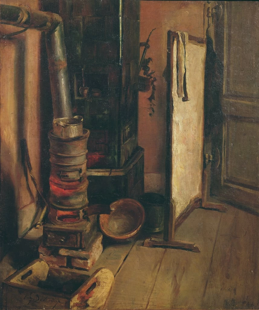 La stufa - Museo del Louvre, Parigi